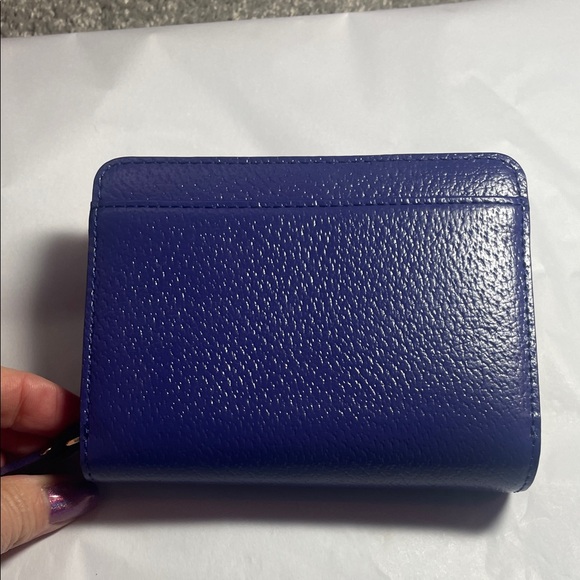 Kate Spade Royal Blue Leather Wallet EUC - Picture 4 of 8